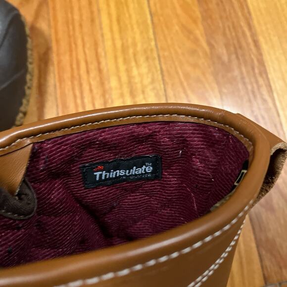 LL Bean Boots Men’s Size 10M Gore Tex Thinsulate 3M Duck USA Waterproof 212080 main image 10
